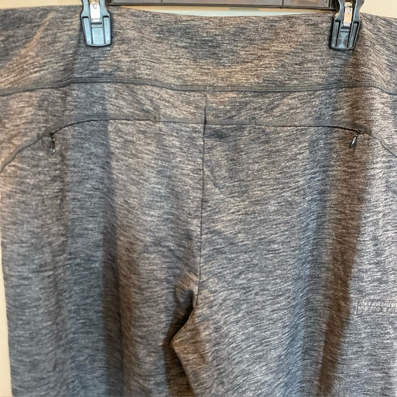 Duluth Trading Charcoal Grey Leggings Size XL x 29 Pull On Stretch - Picture 6 of 7